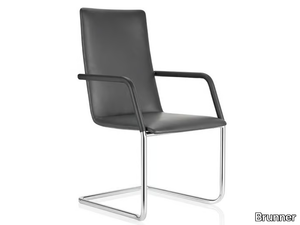 FINASOFT - Leather chair _ Brunner