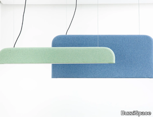 BuzziShield Light - LED acoustic fabric pendant lamp _ BuzziSpace