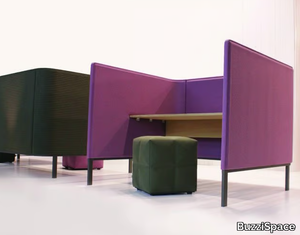 BuzziTemp - Sound absorbing office screen _ BuzziSpace