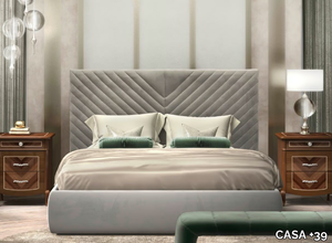 PRESTIGE 2 - Fabric double bed with upholstered headboard _ CASA +39