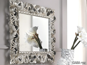 PRESTIGE - Rectangular framed wall-mounted mirror _ CASA +39