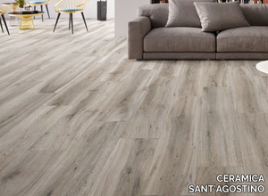 BARKWOOD ASH - Porcelain stoneware flooring with wood effect _ CERAMICA SANT'AGOSTINO