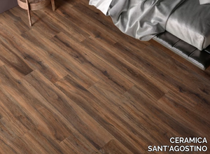 BARKWOOD CHERRY - Porcelain stoneware flooring with wood effect _ CERAMICA SANT'AGOSTINO