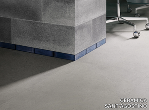 LOGICO GREY - Porcelain stoneware wall tiles / flooring _ CERAMICA SANT'AGOSTINO