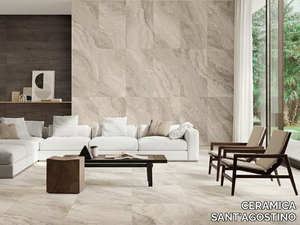 MYSTIC BEIGE - Porcelain stoneware wall/floor tiles with marble effect _ CERAMICA SANT'AGOSTINO