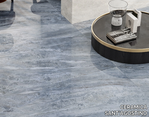 PARADISO NAVY - Porcelain stoneware wall tiles / flooring _ CERAMICA SANT'AGOSTINO