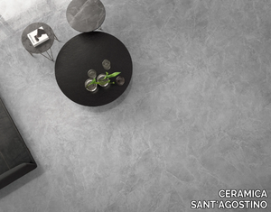 THEMAR GRIGIO SAVOIA - Porcelain stoneware wall/floor tiles with marble effect _ CERAMICA SANT'AGOSTINO