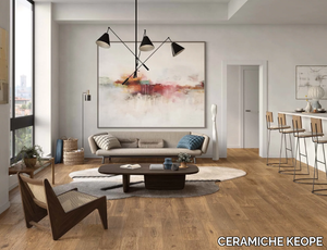 JOURNEY CARAMEL - Porcelain stoneware flooring with wood effect _ CERAMICHE KEOPE