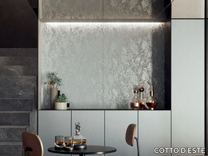 WONDERWALL - SILVER SLAB - Indoor porcelain stoneware wall tiles _ COTTO D'ESTE