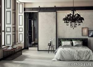 GRUNGE - CLOUD - Laminated stoneware wall/floor tiles with concrete effect _ COTTO D'ESTE