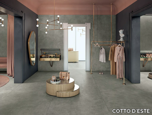 GRUNGE - STORM - Laminated stoneware wall/floor tiles with concrete effect _ COTTO D'ESTE