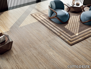 STARLIGHT - TRAVERTINO CLASS - Laminated stoneware wall tiles / flooring with marble effect _ COTTO D'ESTE