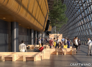 CRAFTWAND® - Public space bench system _ CRAFTWAND