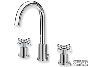 EXCLUSIVE CRIEV205 - 3 hole washbasin tap _ CRISTINA Rubinetterie