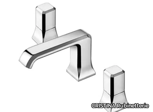 ITALY CRIIT205 - 3 hole countertop washbasin tap _ CRISTINA Rubinetterie