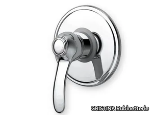 ART CRIAR118 - Single handle shower mixer with plate _ CRISTINA Rubinetterie