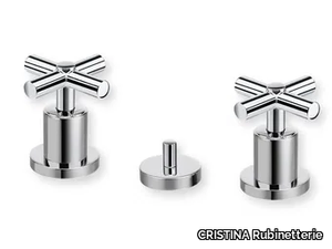 EXCLUSIVE CRIEV300 - 3 hole countertop bidet tap _ CRISTINA Rubinetterie