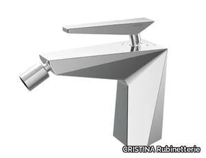 FRACTAL CRIFT320 - Countertop single handle bidet mixer _ CRISTINA Rubinetterie