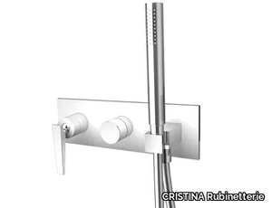 FRACTAL CRIFT602 - Shower mixer with diverter with hand shower _ CRISTINA Rubinetterie