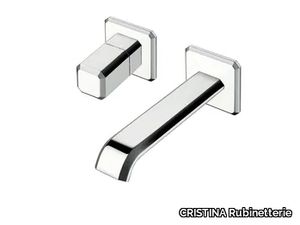 ITALY CRIIT247 - Wall-mounted single handle washbasin mixer _ CRISTINA Rubinetterie