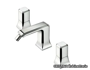 ITALY CRIIT307 - Countertop bidet mixer with individual rosettes _ CRISTINA Rubinetterie