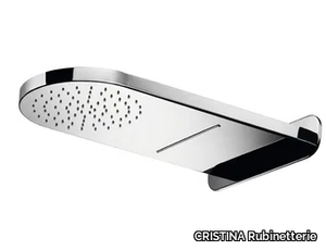 CRIPD383 - Wall-mounted waterfall shower with anti-lime system _ CRISTINA Rubinetterie