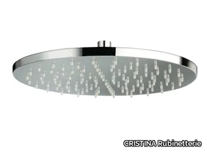 CRIPD558 - Ceiling mounted round overhead shower with anti-lime system _ CRISTINA Rubinetterie