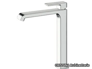 QUADRI S CRIQS222 - High countertop single handle washbasin mixer _ CRISTINA Rubinetterie