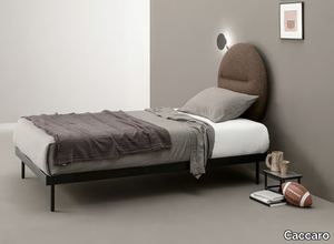 BISHAPE - Fabric bed with upholstered headboard _ Caccaro