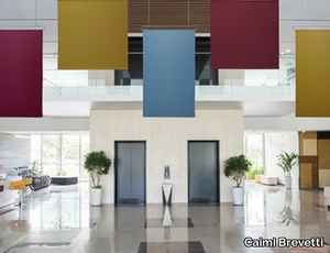 CLASP CEILING - Fabric hanging acoustic panel _ Caimi Brevetti