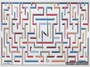 SNOWSOUND ART BY GIO PONTI - Fabric Acoustic wall panel _ Caimi Brevetti