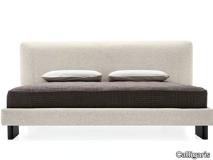 KILIAN - Fabric double bed with upholstered headboard _ Calligaris