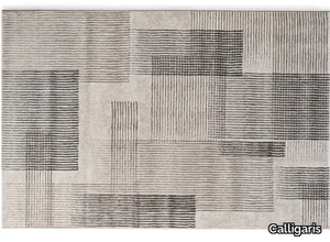 ZEN - Rectangular fabric rug with geometric shapes _ Calligaris