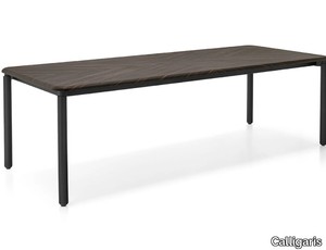 SPIGA - Rectangular wooden dining table _ Calligaris