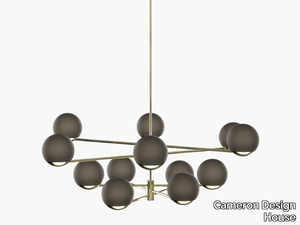 BALL & HOOP S19-05 - LED blown glass pendant lamp _ Cameron Design House