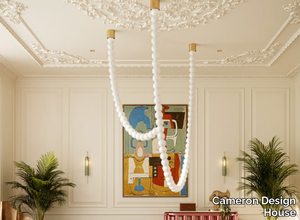 HALTI - LED blown glass pendant lamp _ Cameron Design House