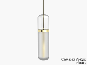 PILL S36-01 - LED blown glass pendant lamp _ Cameron Design House