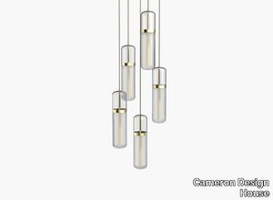 PILL S36-03 - LED handmade blown glass pendant lamp _ Cameron Design House