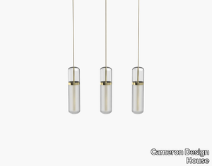 PILL S36-06 - LED handmade blown glass pendant lamp _ Cameron Design House