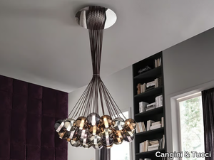 ECLISSE - Direct light blown glass pendant lamp _ Cangini & Tucci