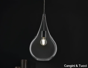 LACRIMA - Blown glass pendant lamp _ Cangini & Tucci