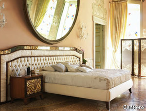 GRAND ÉTOILE - Fabric double bed with tufted headboard _ Cantiero