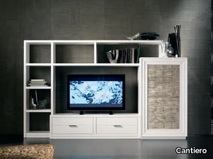 ÉTOILE DAY - Sectional silver leaf storage wall _ Cantiero