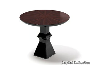 ALMA - Round wooden coffee table _ Capital Collection