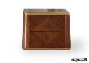 DESYO - Rectangular wooden bedside table _ carpanelli