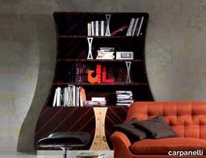 CARTESIO - Open wooden bookcase _ carpanelli