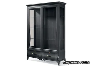 5701 - Wood and glass display cabinet _ Carpanese Home