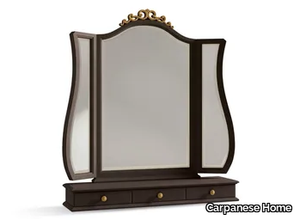 6534 - Countertop mirror with cabinet and shelf _ Carpanese Home