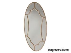 7129 - Oval framed mirror _ Carpanese Home