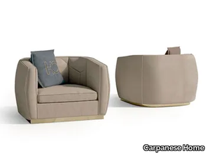 7137 - 7937 - Nabuk armchair with armrests _ Carpanese Home